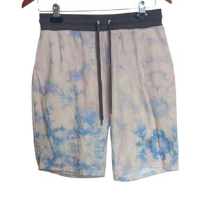 No Boundaries Pastel Tie-Dye Sweat Shorts Size Small